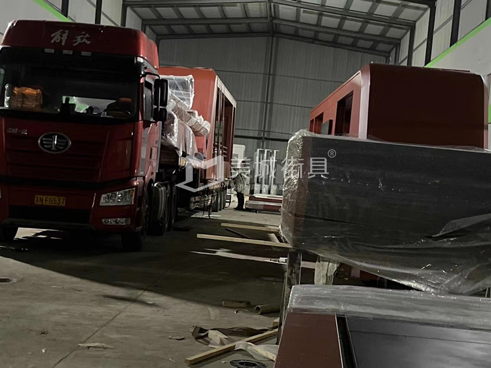 2022.10.6美城街具供應忻州第二車、第三車候車亭發貨記錄